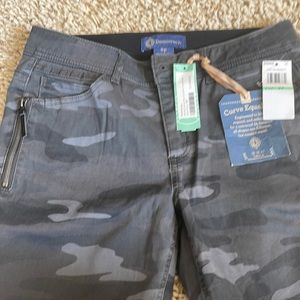 Democracy camo print jeans